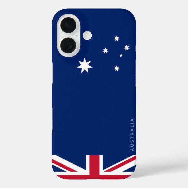 Australien iPhone 16 Hülle (Rückseite)
