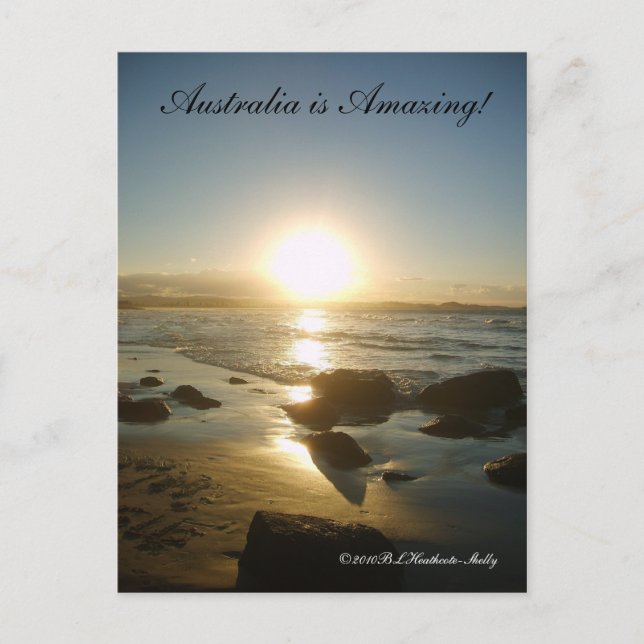 Australien ist Phantastisch! Postkarte! Postkarte (Vorderseite)