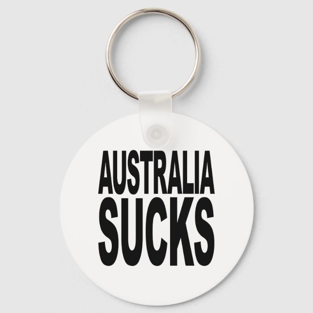 Australien Ist zum Kotzen Schlüsselanhänger (Vorderseite)