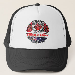 Australien Kanada Tree Roots Fl Truckerkappe