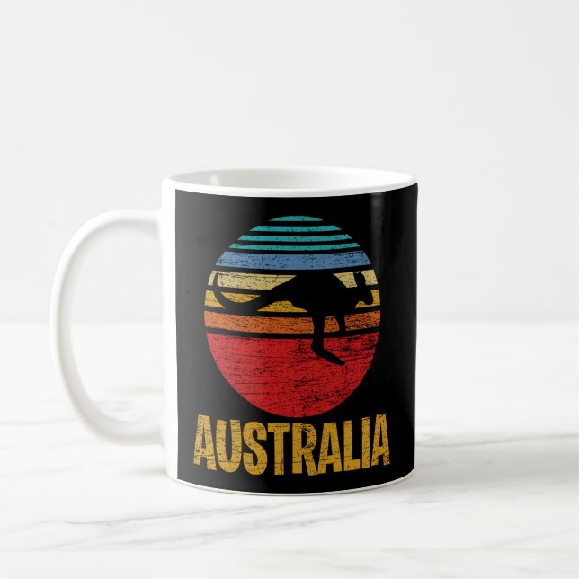 Australien Kangaroo Kaffeetasse (Links)