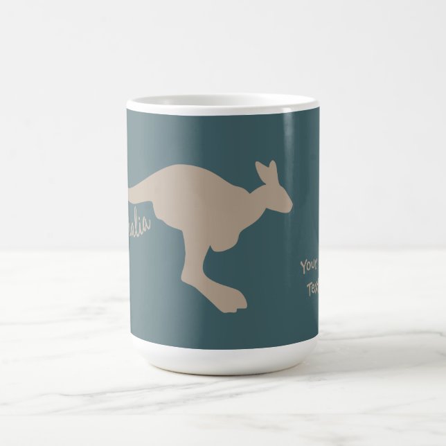 Australien Kangaroo Zoll-Tasse Kaffeetasse (Mittel)