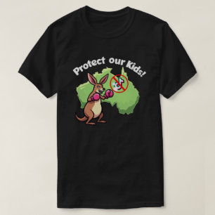 "Australien Känguru-Boxen TikTok-Shirt Unterstüt T-Shirt