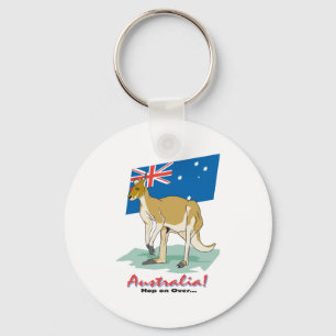 Australien-Känguru Schlüsselanhänger