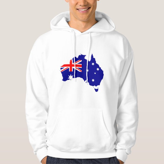 Australien 🦘 Kapuzenpullover 🦘 Hoodie (Vorderseite)