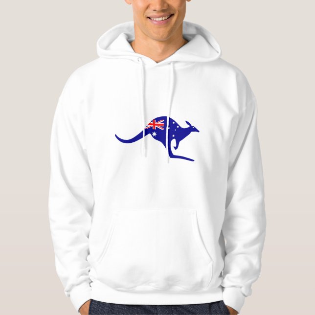 Australien 🦘 Kapuzenpullover 🦘 Hoodie (Vorderseite)