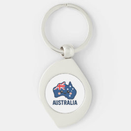 Australien Kawaii Fusion - Bold & Adorable Schlüsselanhänger