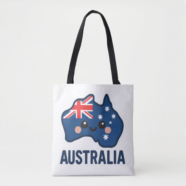 Australien Kawaii Fusion - Bold & Adorable Tasche (Vorderseite)
