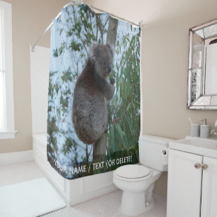 Australien Koala in einem Süße Tier Duschvorhang