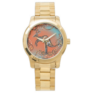 AUSTRALIEN KUNST ARMBANDUHR