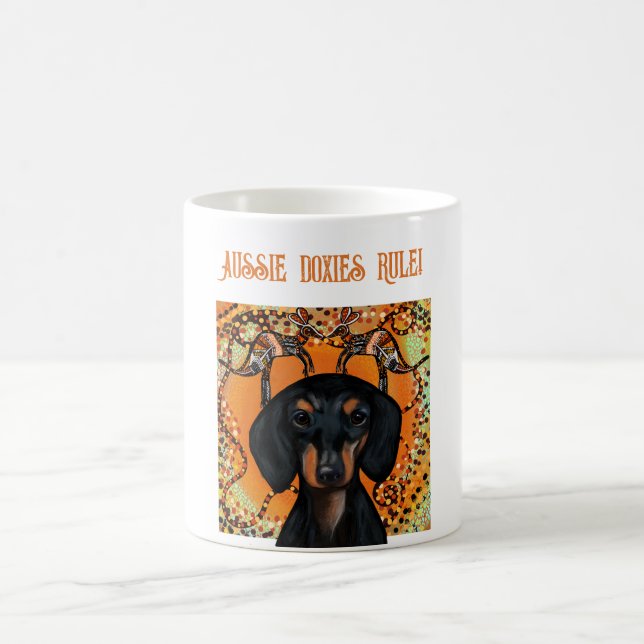 AUSTRALIEN KUNST                KAFFEETASSE (Mittel)