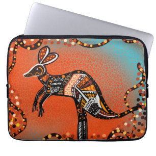 AUSTRALIEN KUNST LAPTOPSCHUTZHÜLLE