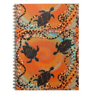 AUSTRALIEN KUNST NOTIZBLOCK
