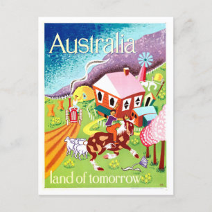 Australien: Land von Morgen Reise-Postkarte Postkarte