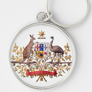 Australien Landeswappen Symbol Emblem Flagge Schlüsselanhänger