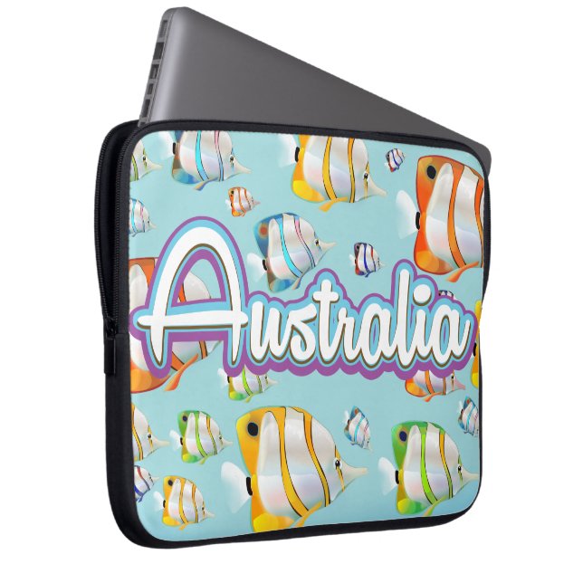 Australien Laptopschutzhülle (Vorne Rechts)