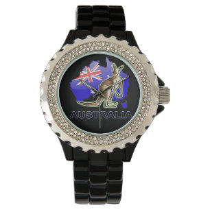 Australien Leather Watch Armbanduhr