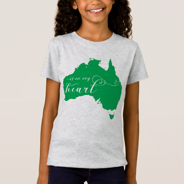 Australien liegt mir im Herzen T-Shirt (Vorderseite)