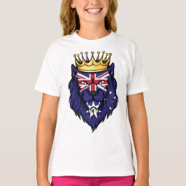 Australien Lion King Flagge T-Shirt