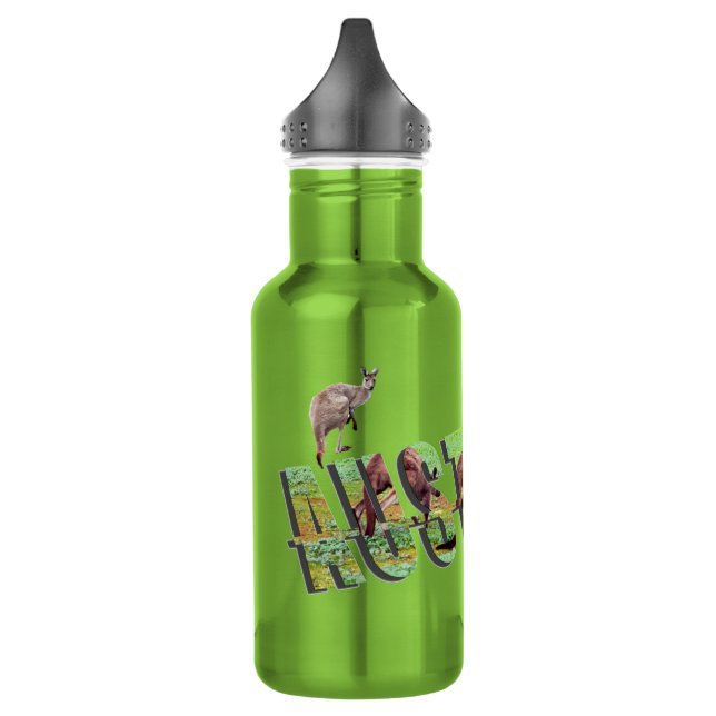 Australien, Logo, Roos, Trinkflasche (Links)