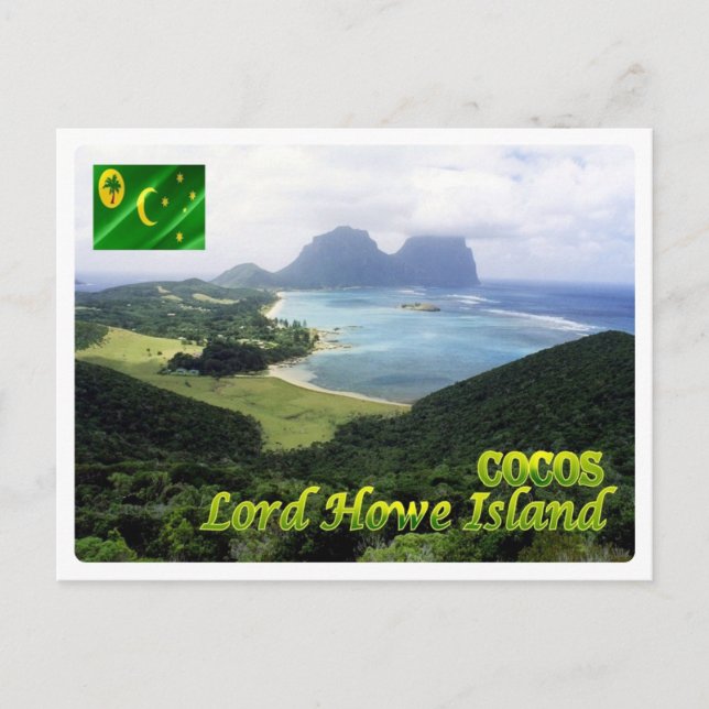 Australien - Lord Howe Island - Postkarte (Vorderseite)