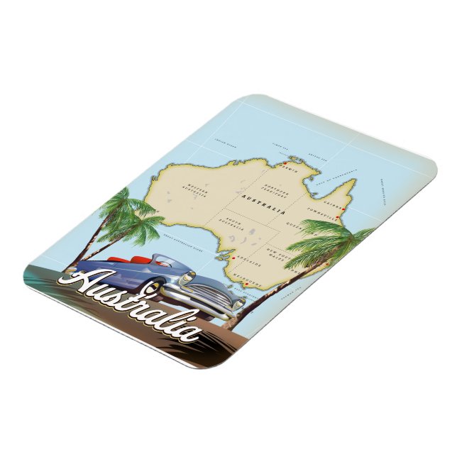 Australien Magnet (Linke Seite)