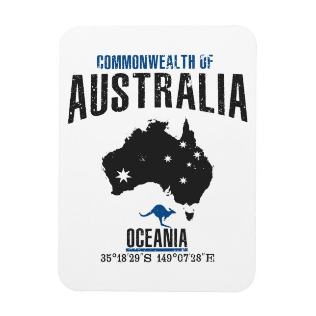Australien Magnet (Vertikal)