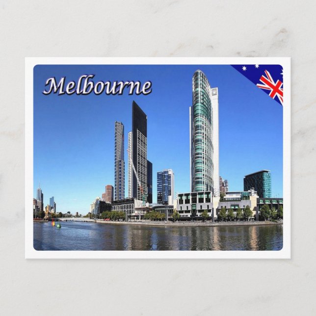 Australien - Melbourne - Postkarte (Vorderseite)