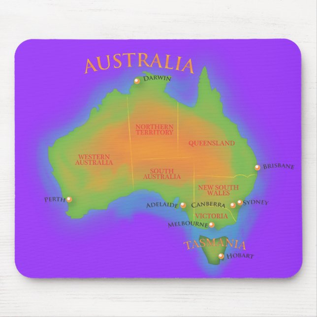 Australien Mousepad (Vorne)