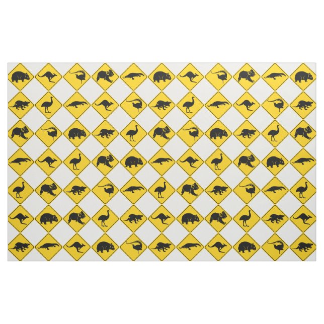 Australien Muster für Tiertransporte Stoff (Fat Quarter (45,7 x 55,9 cm))