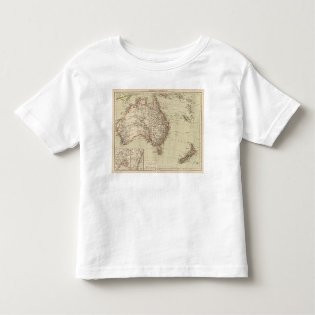Australien, Neuseeland Kleinkind T-shirt (Vorderseite)