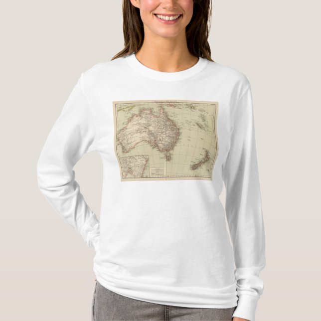Australien, Neuseeland T-Shirt (Vorderseite)