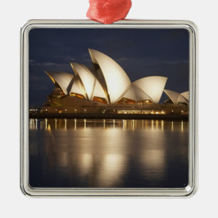 Australien, New South Wales, Sydney, Sydney Opera Silbernes Ornament
