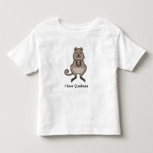 Australien - Niedlich I Liebe QUOKKAS - Wildfauna  Kleinkind T-shirt