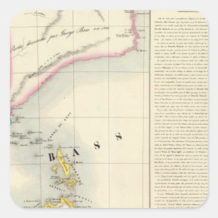 Australien Nr. 57 Quadratischer Aufkleber