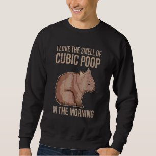 Australien Outback Wombat Zitat für einen Wombat-E Sweatshirt
