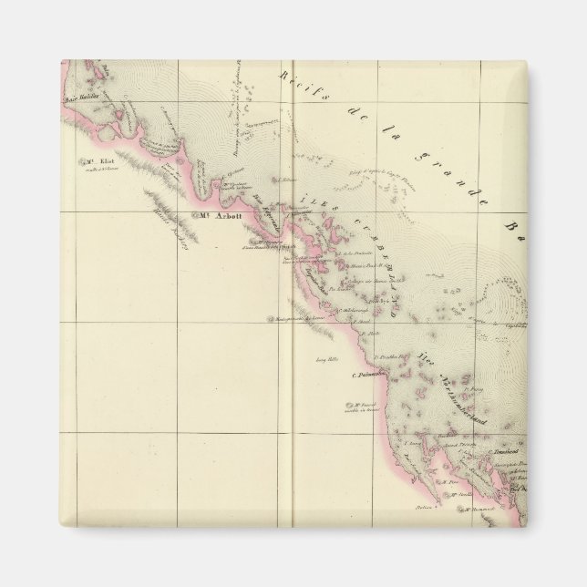 Australien Ozeanien Nr. 45 Magnet (Vorne)