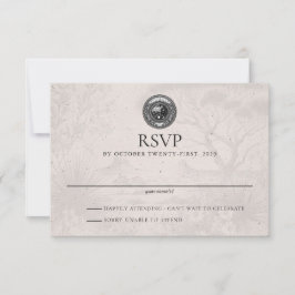 Australien Pass Wedding RSVP Card Karte