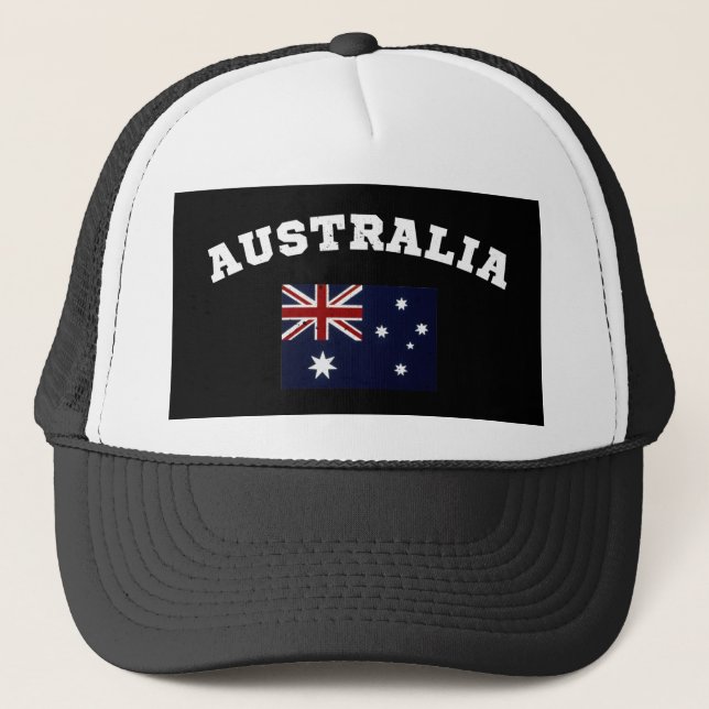 Australien Patriotic Truckerkappe (Vorderseite)