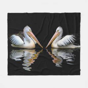 Australien-Pelikane 1 Fleecedecke