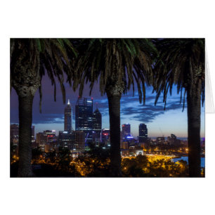 Australien, Perth, Stadt-Skyline von Kings Park 2