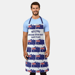 Australien PHANTASTISCH AUSSIE VATER Happy Place Schürze