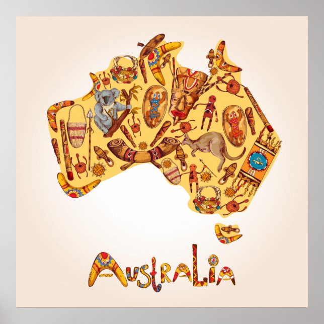 Australien Poster (Vorne)