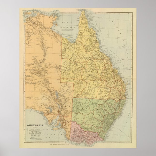 Australien Poster (Vorne)