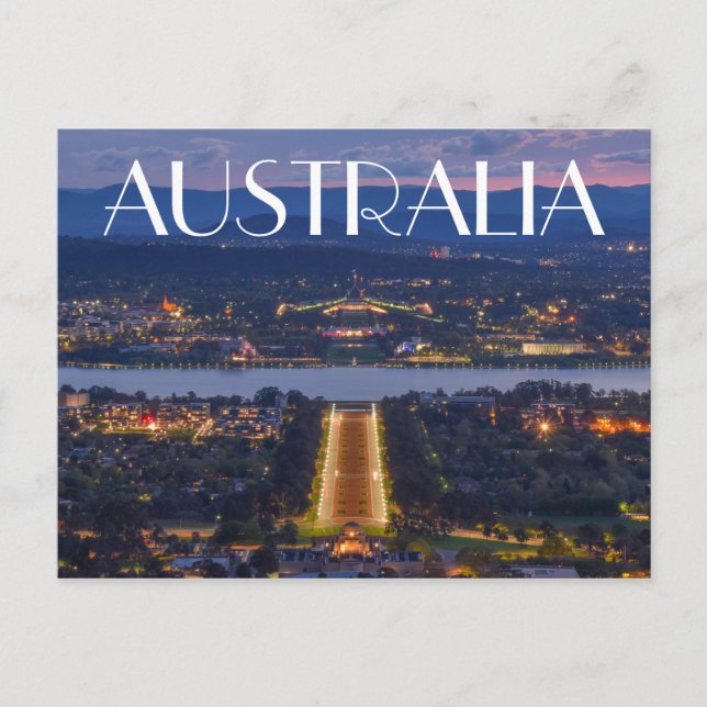 Australien Postkarte (Vorderseite)