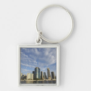 Australien, Queensland, Brisbane, Wolkenkratzer un Schlüsselanhänger