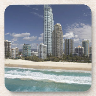 Australien, Queensland, Goldküste, Surfer Getränkeuntersetzer