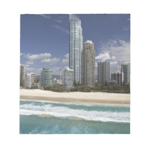 Australien, Queensland, Goldküste, Surfer Notizblock