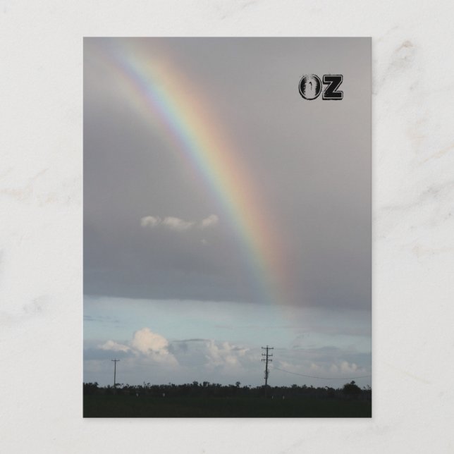Australien Rainbow Postkarte (Vorderseite)
