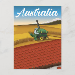 Australien Reisen Cartoon Postkarte
